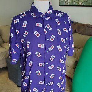 Men’s Miller Lite Button Up